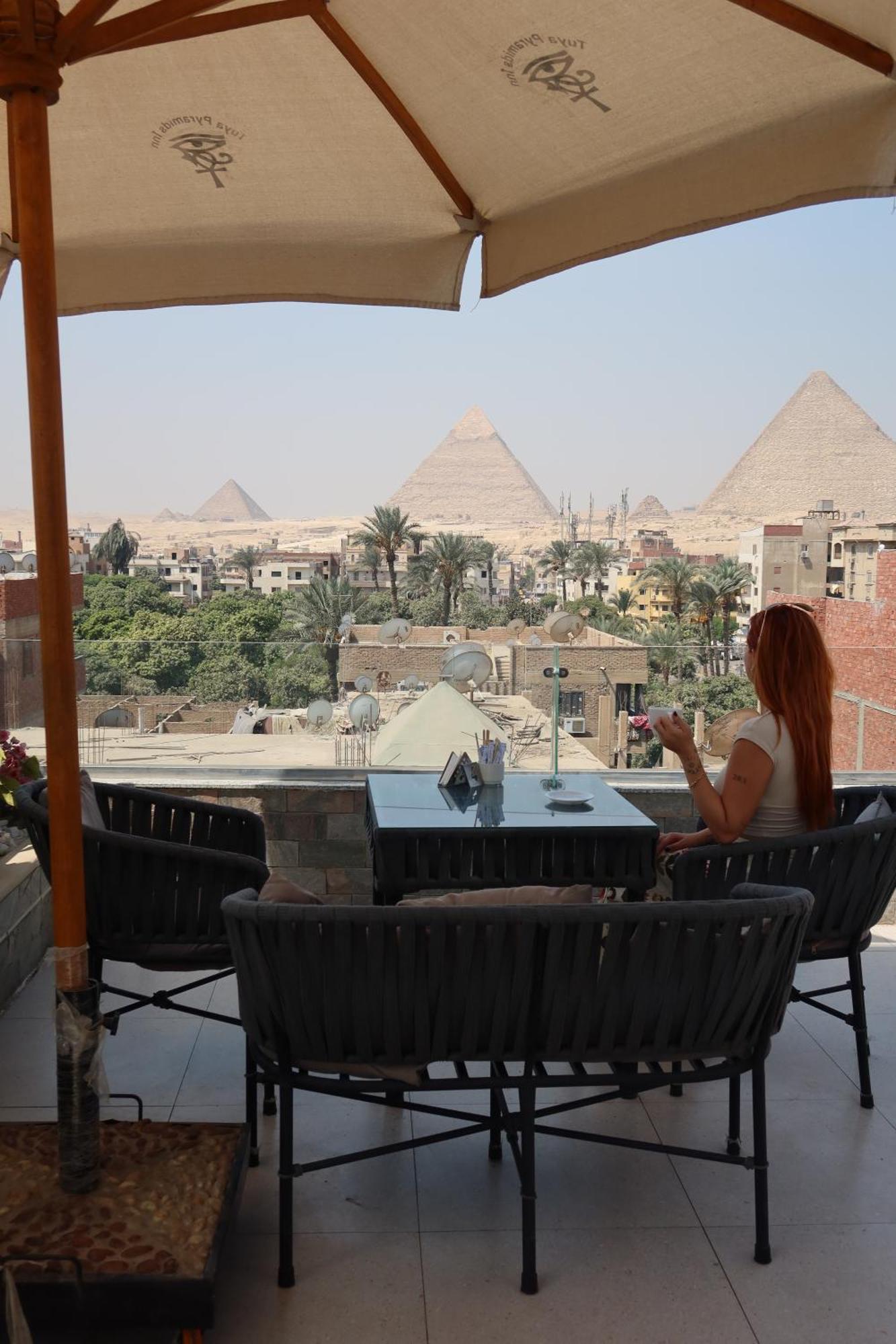 Tuya Pyramids Inn Kafret el-Gabal المظهر الخارجي الصورة